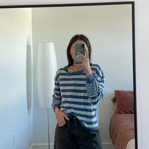 Madewell Striped Long Sleeve Tee